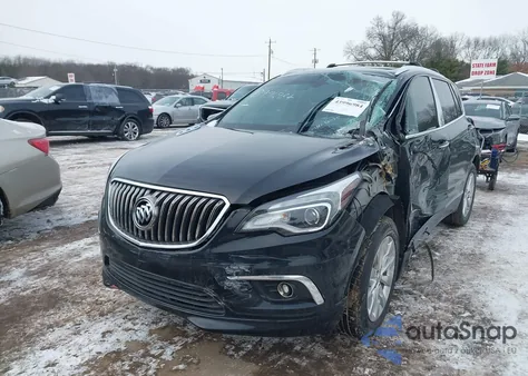 2017 Buick Envision Essence z USA, uszkodzony, nr VIN LRBFXBSA7HD046130